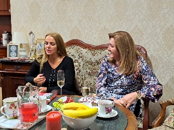 Beseda so spisovateľkou Petrou Džeringovou